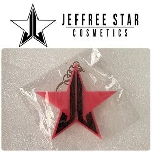 Jeffree Star Star Keychain Pink & Black Limited Edition